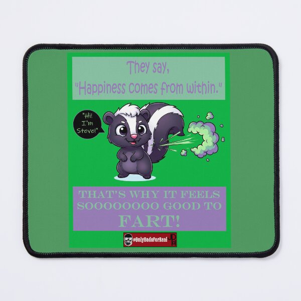 Item preview, Farting Skunk (Green) *More Colors Available in Collection designed and sold by OnlyDadsForReal.