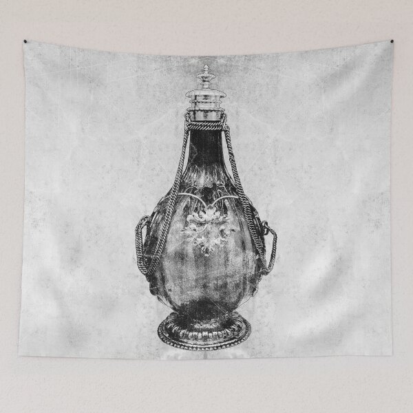 Item preview, 17th Century Ruby Glass Imperial Eagle Flask Dark Baroque designed and sold by Ghoul Enterprises.