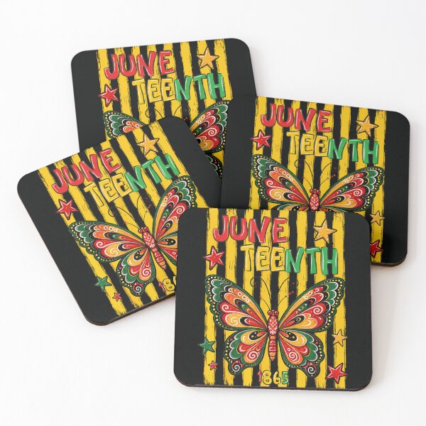 Item preview, Juneteenth 1865 Freedom Day Colorful Butterfly Afrocentric Black History Month Pride designed and sold by StanaLuis.