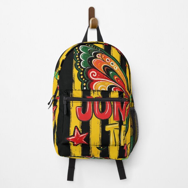 Item preview, Juneteenth 1865 Freedom Day Colorful Butterfly Afrocentric Black History Month Pride designed and sold by StanaLuis.