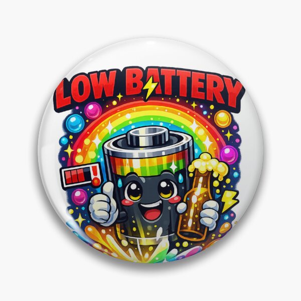 Item preview, Low Battery — Beer Power Boost designed and sold by ivodanivan.