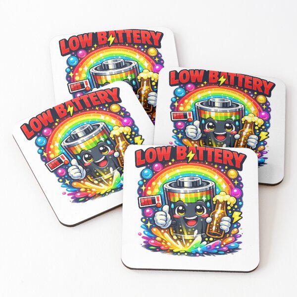 Item preview, Low Battery — Beer Power Boost designed and sold by ivodanivan.