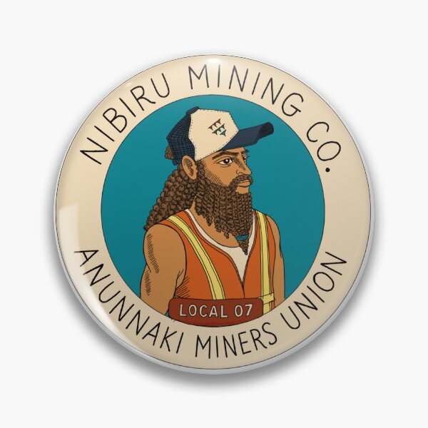 Item preview, Nibiru Mining Co. Anunnaki Miners Union designed and sold by audramaticart.