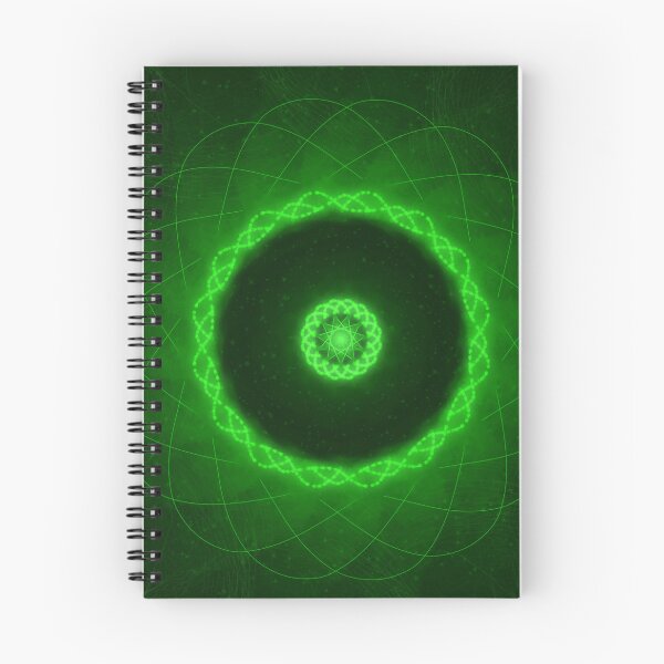 Item preview, Neon Green Abstract Circular Pattern designed and sold by EsmArtUniverse.