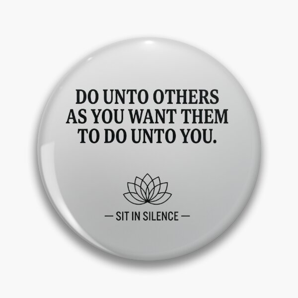 Item preview, Do Unto Others Golden Rule—Soft Stillness.  designed and sold by SitInSilence24.
