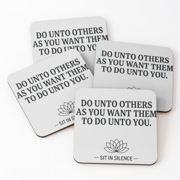 Item preview, Do Unto Others Golden Rule—Soft Stillness.  designed and sold by SitInSilence24.