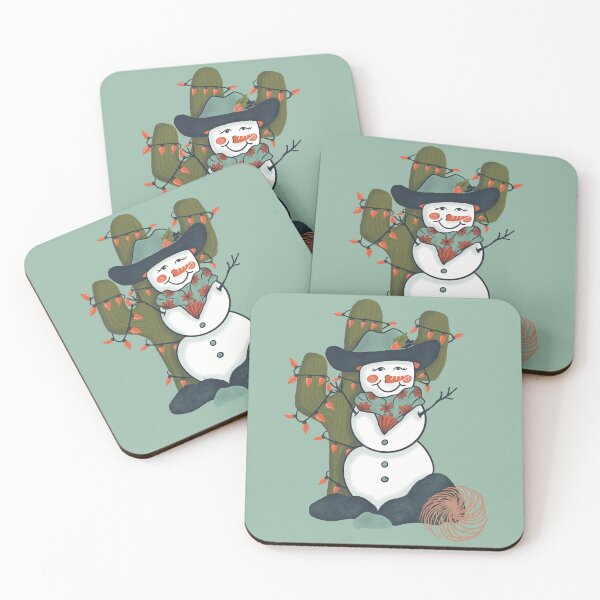 Item preview, Happy Western Snowman designed and sold by Danigeheb.
