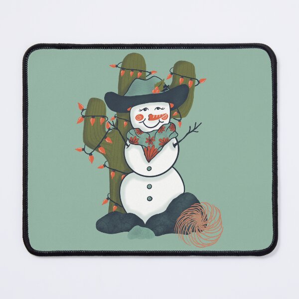 Item preview, Happy Western Snowman designed and sold by Danigeheb.