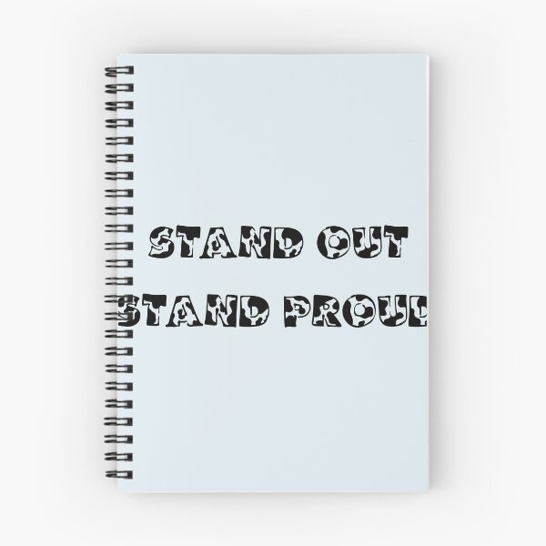 Item preview, Stand out, Stand proud  designed and sold by SkyisBright.