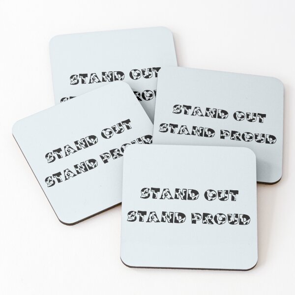 Item preview, Stand out, Stand proud  designed and sold by SkyisBright.
