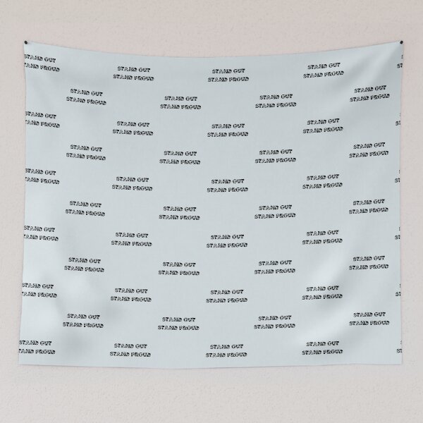 Item preview, Stand out, Stand proud  designed and sold by SkyisBright.