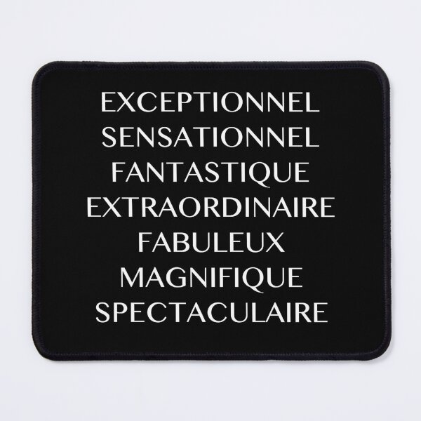 Item preview, Positive Vibes French Teacher designed and sold by DopeyRobot.