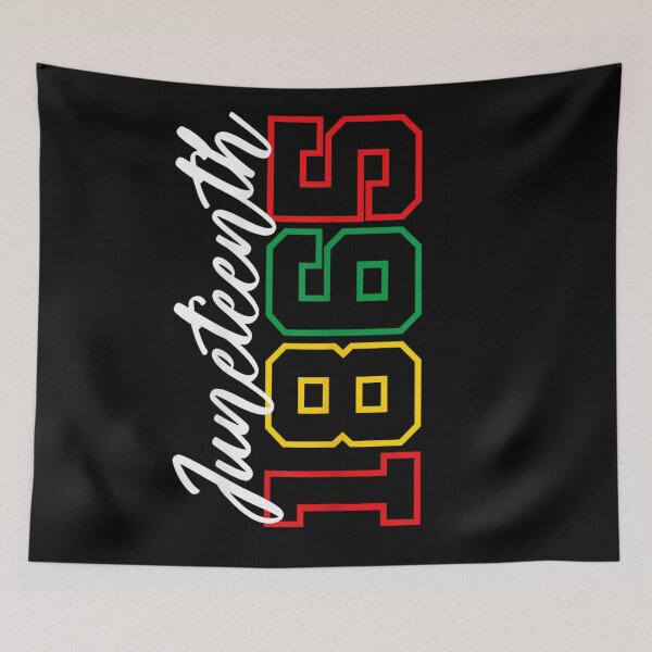 Item preview, Retro Juneteenth 1865 Freedom Day Typography Pan African Heritage Pride Gift designed and sold by StanaLuis.