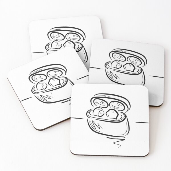 Item preview, Wireless Earbuds Line Art Sketch designed and sold by MirkoArtS.
