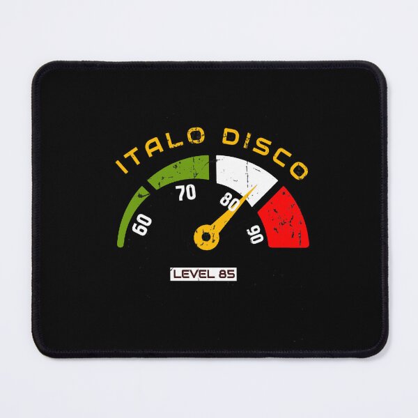Item preview, Italo Disco Retro Level 85 Black designed and sold by Graphroad.