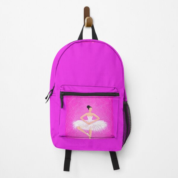 Item preview, Pink Ballerina Art Print | Ballet Dancer Illustration designed and sold by Basakdraw.