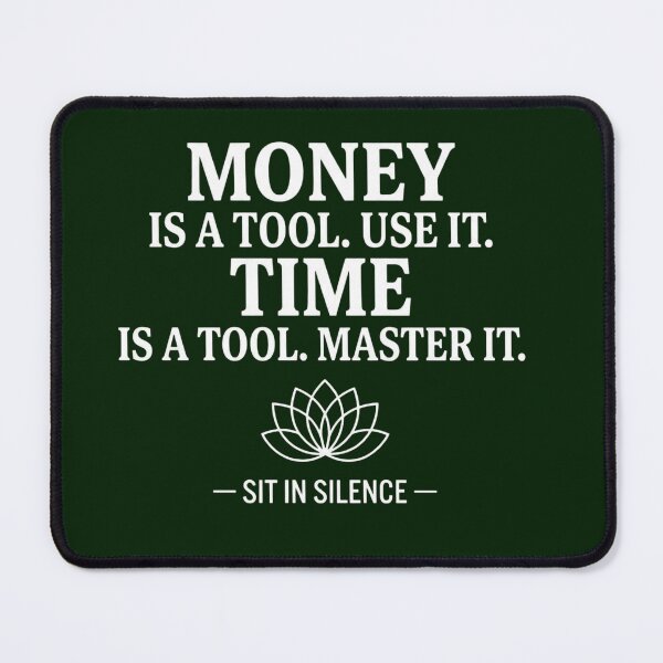 Item preview, Money Is A Tool Time Is A Tool—Soft Stillness. designed and sold by SitInSilence24.