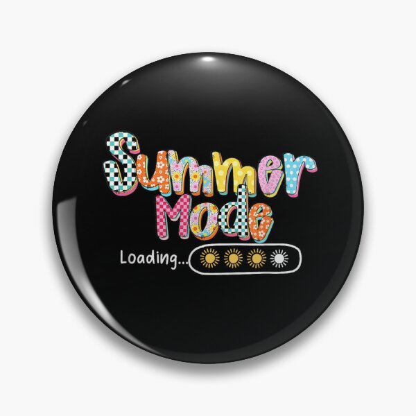Item preview, Retro Groovy Summer Mode Loading Cute Sun Progress Bar Vacation Vibes designed and sold by KrystinaGiGi.