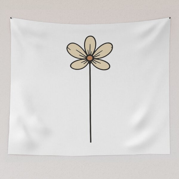 Item preview, Aesthetic Flower | Simple Flower designed and sold by ZR-Prints.