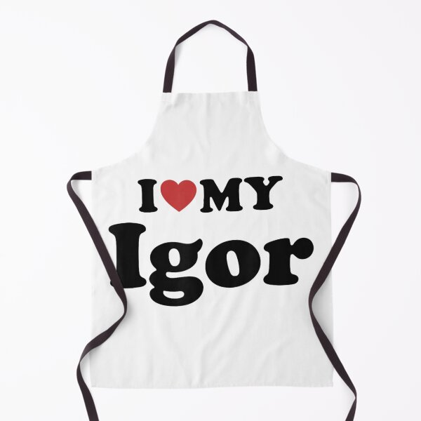 Item preview, I Love My Igor Romantic Heart Matching Couple Retro Valentine Gift designed and sold by KrystinaGiGi.