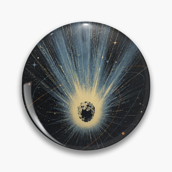 Item preview, Celestial Impact Cosmic Illustration designed and sold by AHOK-lab.