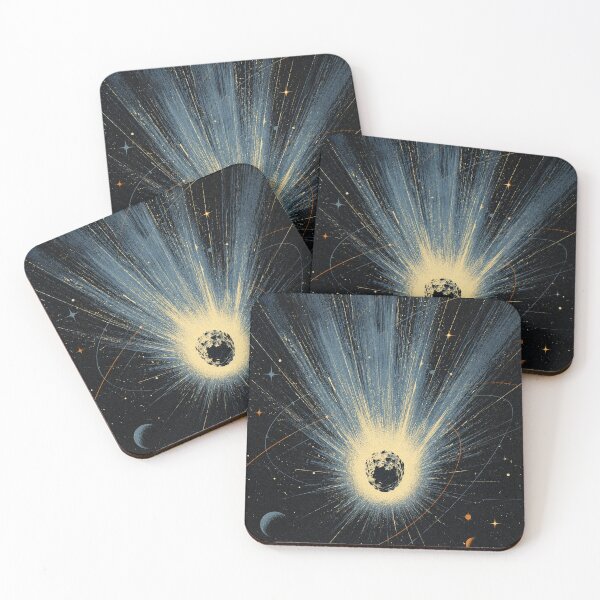 Item preview, Celestial Impact Cosmic Illustration designed and sold by AHOK-lab.