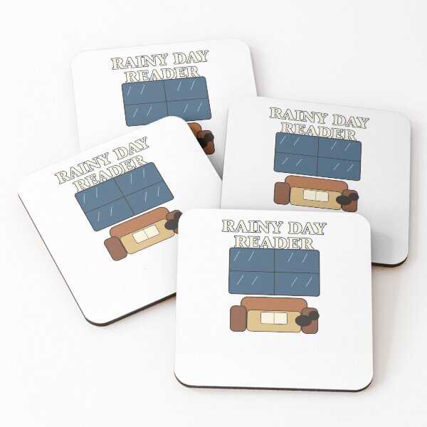 Item preview, Rainy Day Reader — Cozy Book Lover Reading Design designed and sold by Cozy Oddities Studio.