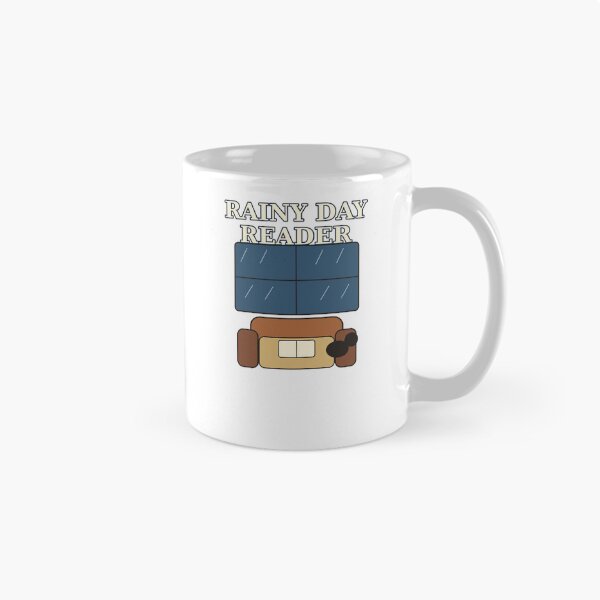 Item preview, Rainy Day Reader — Cozy Book Lover Reading Design designed and sold by Cozy Oddities Studio.