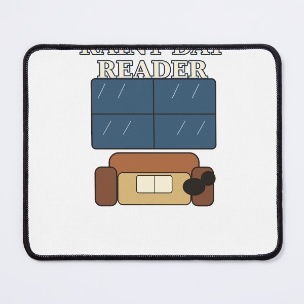 Item preview, Rainy Day Reader — Cozy Book Lover Reading Design designed and sold by Cozy Oddities Studio.
