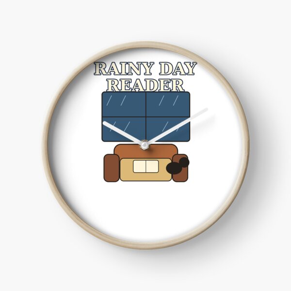 Item preview, Rainy Day Reader — Cozy Book Lover Reading Design designed and sold by Cozy Oddities Studio.