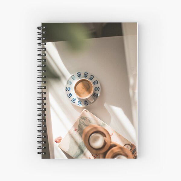Item preview, Minimalist Greek Espresso Cup Book Lover Ar designed and sold by Rhodes Shop.