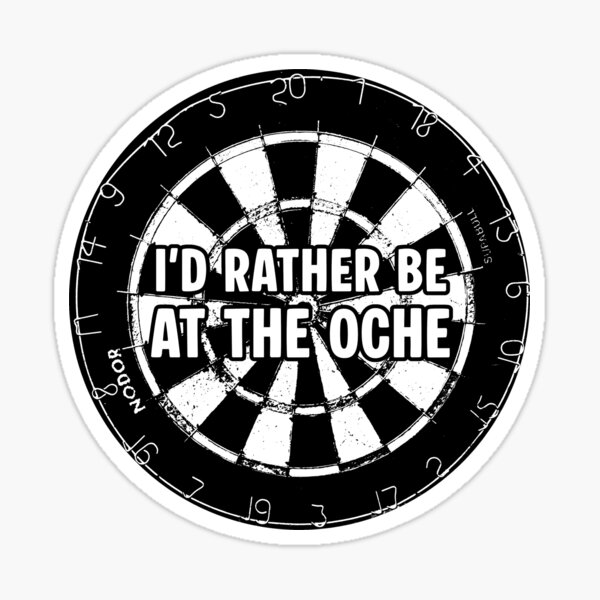 Item preview, I'd rather be at the oche playing darts designed and sold by bravoalpha.