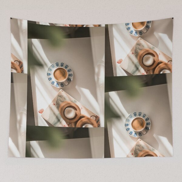 Item preview, Minimalist Greek Espresso Cup Book Lover Ar designed and sold by Rhodes Shop.