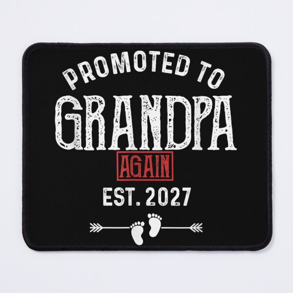 Item preview, Promoted To Grandpa Again Est 2027 New Baby Announcement Gift designed and sold by KrystinaGiGi.