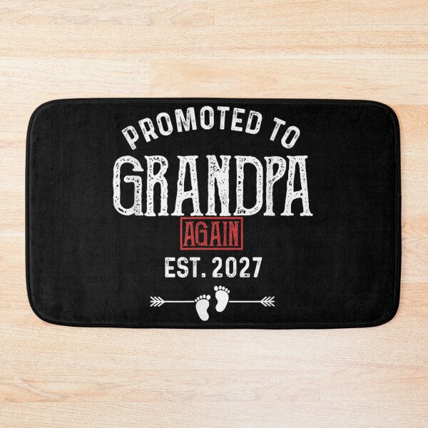 Item preview, Promoted To Grandpa Again Est 2027 New Baby Announcement Gift designed and sold by KrystinaGiGi.