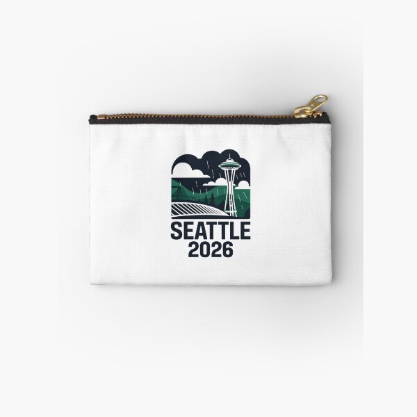 Item preview, Seattle 2026  Space Needle Stadium Skyline T-Shirt V19 designed and sold by DarylWelsh2024.