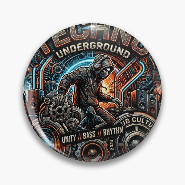 Item preview, Techno Underground Bass Bass designed and sold by Schr4mmM4ster.