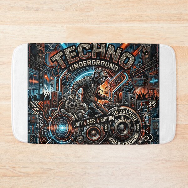 Item preview, Techno Underground Bass Bass designed and sold by Schr4mmM4ster.