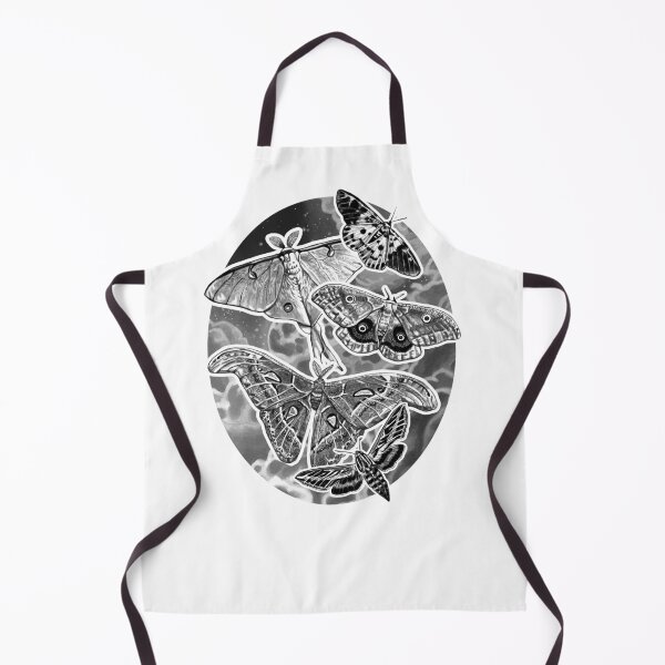 Item preview, Moth Phase Monochrome designed and sold by Kelsey Worth.