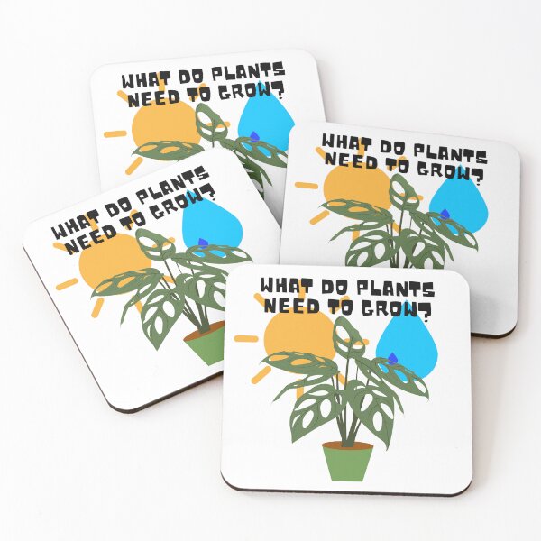 Item preview, What do plants need to grow? designed and sold by PlantSholic.