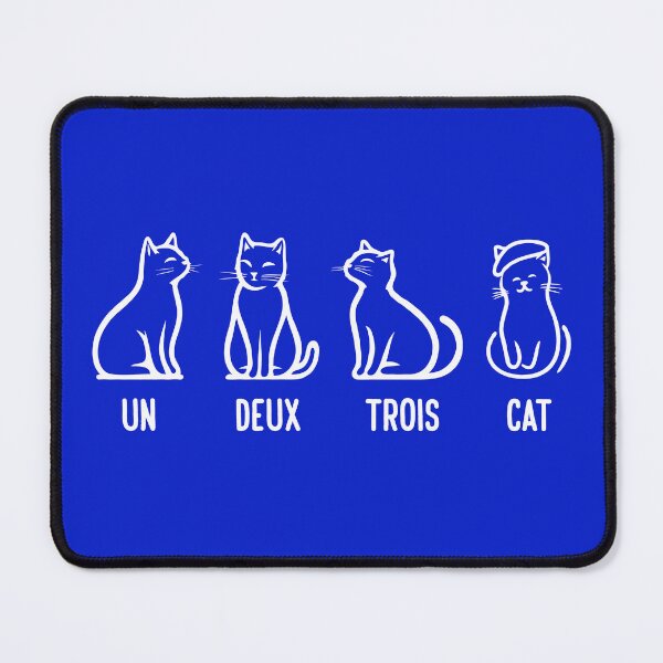 Item preview, Counting Cats French Teacher designed and sold by DopeyRobot.