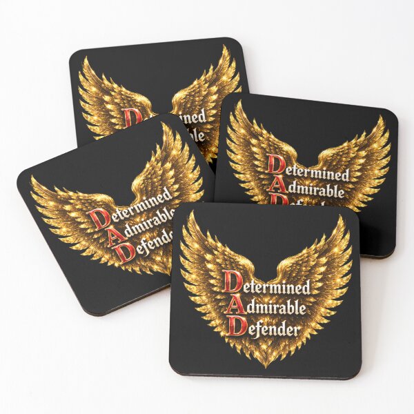 Item preview, Determined Admirable Defender Golden Wings Father’s Day Shirt designed and sold by Meiguilin.