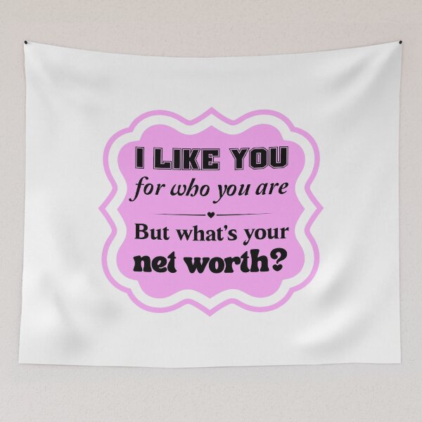 Item preview, What's your net worth? designed and sold by Myth and Mayhem .
