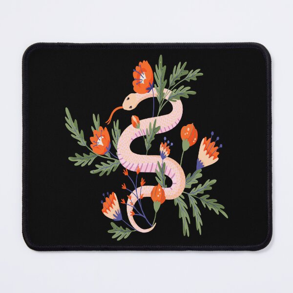Item preview, Pastel Snake Orange Wildflowers designed and sold by BetOova.