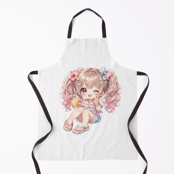 Item preview, Summer Flip Flop Chibi Girl designed and sold by konkapo00.