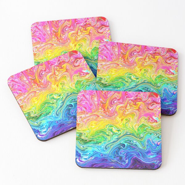 Item preview, Liquid Rainbow Explosion – Neon Psy Flow designed and sold by RH Design Lab.