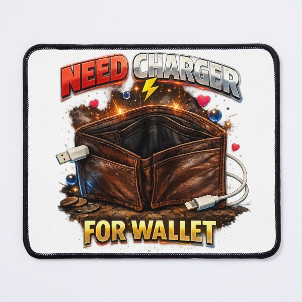 Item preview, Need Charger for Wallet — Funny Money Humor designed and sold by ivodanivan.