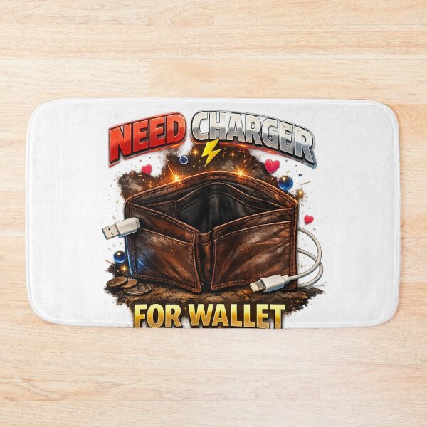 Item preview, Need Charger for Wallet — Funny Money Humor designed and sold by ivodanivan.