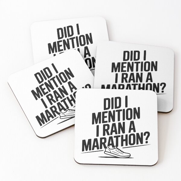 Item preview, Did I Mention I Ran a Marathon? designed and sold by Frank Ring.