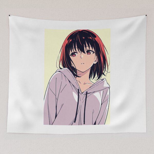 Item preview, Anime - Girl Lavender Hoodie Thoughtful designed and sold by AnimeShin.